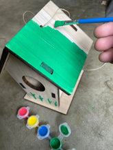 Load image into Gallery viewer, Build Your Own Bird House Kit - Kids Craft DIY Bird House