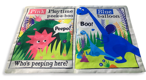Nursery Times Crinkly Newspaper - Rainbow Dinosaurs