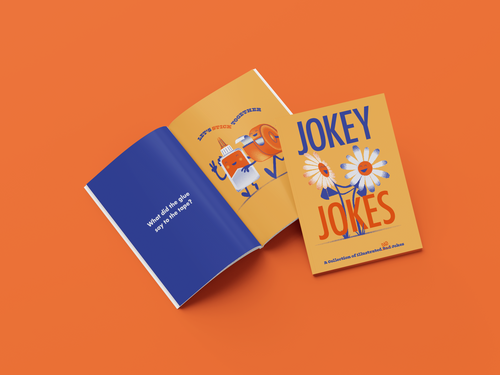Jokey Jokes: A Collection of Illustrated Dad Jokes