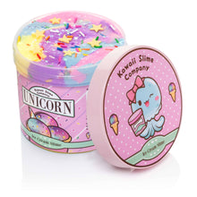Load image into Gallery viewer, Unicorn Scented Ice Cream Pint Slime