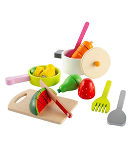 Wooden Food Truck Kitchen & Culinary Set