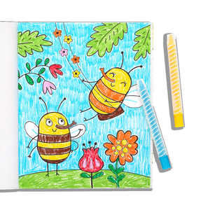 Color-in' Book: Busy Bug Buddies