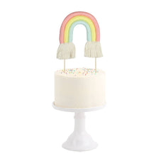 Load image into Gallery viewer, Cotton Cake Topper — Rainbow