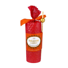 Load image into Gallery viewer, Beeswax Treasure Candle 4&quot;