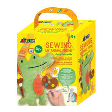 Load image into Gallery viewer, Sewing my Sewing my First Animal Friend - Arty Crocodile