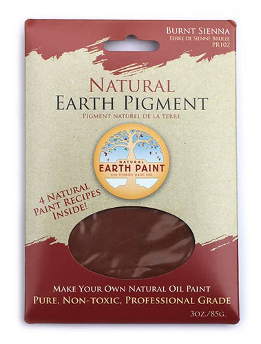 3 oz. Earth & Mineral Pigments: Burnt Sienna