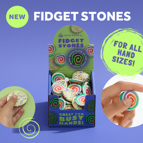 Fidget Stones – Sensory Glow in the Dark Tool