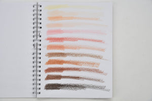 FILANA Organic Beeswax Crayons:12 Skin Tones Colors in Stick