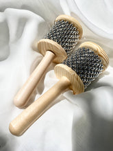 Load image into Gallery viewer, Wooden Hand Percussion Instruments CABASA Toy Instruments
