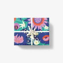 Load image into Gallery viewer, Night Bloom Gift Wrap: 3 Sheet Roll