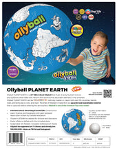 Load image into Gallery viewer, Ollyball PLANET EARTH 22&quot; MEGA-Sized with STEM Lesson
