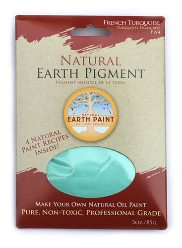 3 oz. Earth & Mineral Pigments: French Turquoise