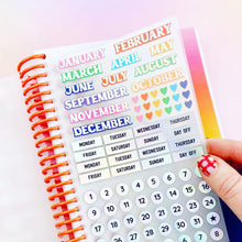 Load image into Gallery viewer, All The Things 12 Month Planner