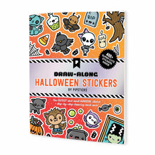 Load image into Gallery viewer, Draw-Along Halloween Sticker Book