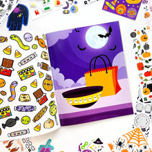 Load image into Gallery viewer, Draw-Along Halloween Sticker Book
