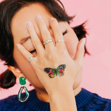 Load image into Gallery viewer, Midnight Butterfly Tattoo Pair   *NEW SP24