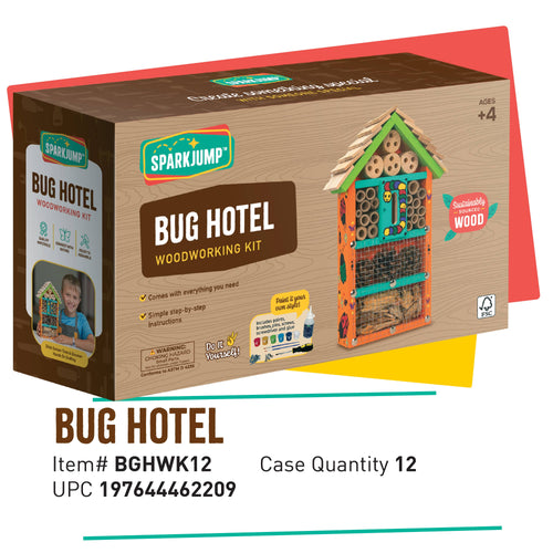 Bug Hotel Butterfly House Woodworking Kit