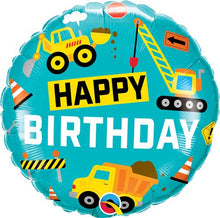 Load image into Gallery viewer, Happy Birthday Shapes Mylar Balloons