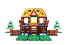 Load image into Gallery viewer, Log House - Magformer building set 87PC