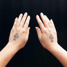 Load image into Gallery viewer, Robot Tattoo Pair