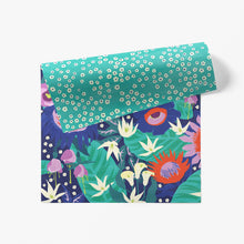 Load image into Gallery viewer, Night Bloom Gift Wrap: 3 Sheet Roll