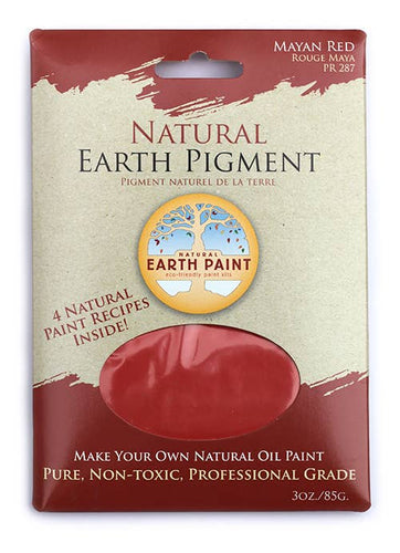 3 oz. Earth & Mineral Pigments: Mayan Red