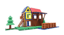 Load image into Gallery viewer, Log House - Magformer building set 87PC