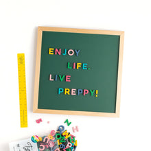 Load image into Gallery viewer, 1-inch Magnetic Letters: Rainbow Pop Rainbow 200pcs 1-inch Magnetic Letters: Rainbow Pop 200 pc : Rainbow Pop