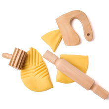 Load image into Gallery viewer, Wood dough tools assorted