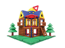 Load image into Gallery viewer, Log House - Magformer building set 87PC