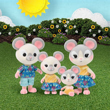 Load image into Gallery viewer, Cheddars Mouse Animal Family 4-Pack