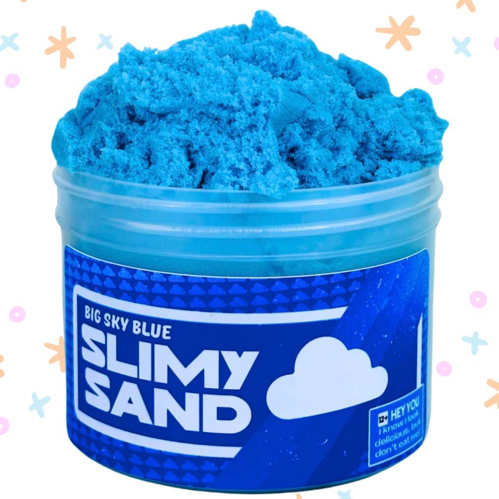 NEW Slimy 'Kinetic' Sand! ~ Kids Toy & Gift Shop: Blue