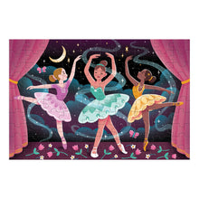 Load image into Gallery viewer, Moonlight Ballet 100 Piece Glow in the Dark Puzzle