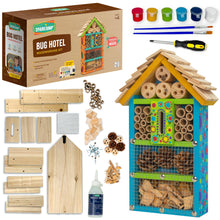 Load image into Gallery viewer, Bug Hotel Butterfly House Woodworking Kit