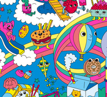 Load image into Gallery viewer, KAWAII GIANT STICKER POSTER