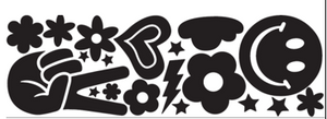 Happy Days Glow in the Dark Stickers