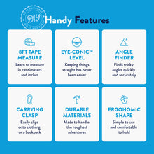 Load image into Gallery viewer, Bird STEM Measuring Tape 3-in-1 Tool