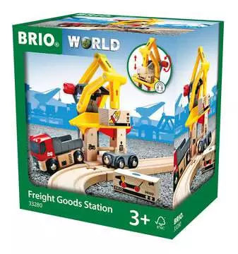 Freight Goods Train Station