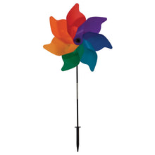 Load image into Gallery viewer, 18&quot; Rainbow Poly Petal Spinner