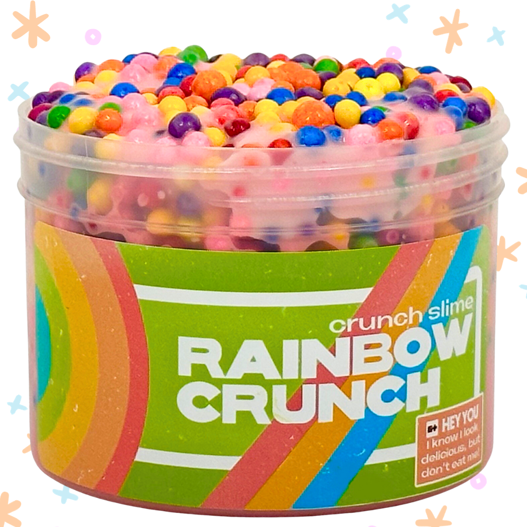Slime “Rainbow Crunch” | Kids Sensory Toy & Gift