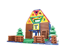 Load image into Gallery viewer, Log House - Magformer building set 87PC