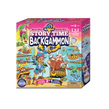 Load image into Gallery viewer, Story Time Backgammon - Board Game - Backgammon Set