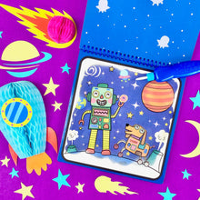 Load image into Gallery viewer, Magic Reveal Pads - Space, Dinos &amp; Vehicles