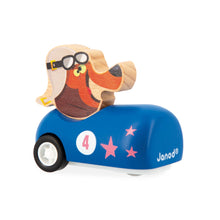 Load image into Gallery viewer, Wooden Pull-Back Cars