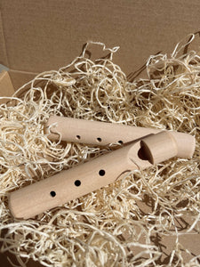 Wooden Recorder Baby Whistle Kids Musical Toy Instruments