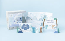 Load image into Gallery viewer, Kinspiration Kit - Yeti&#39;s Best Snow Day - Wooden Sensory Kit