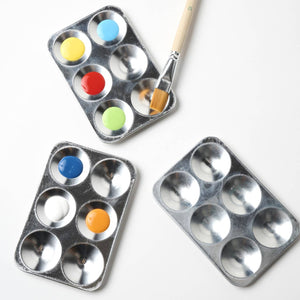 aluminum paint palette