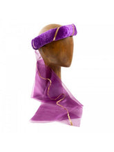 Load image into Gallery viewer, Velvet Princess Crown with Vail