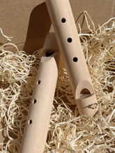 Load image into Gallery viewer, Wooden Recorder Baby Whistle Kids Musical Toy Instruments
