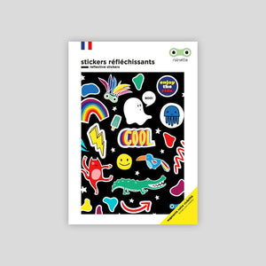 Reflective stickers: Rainette